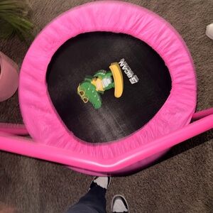 Pink Kids Trampoline